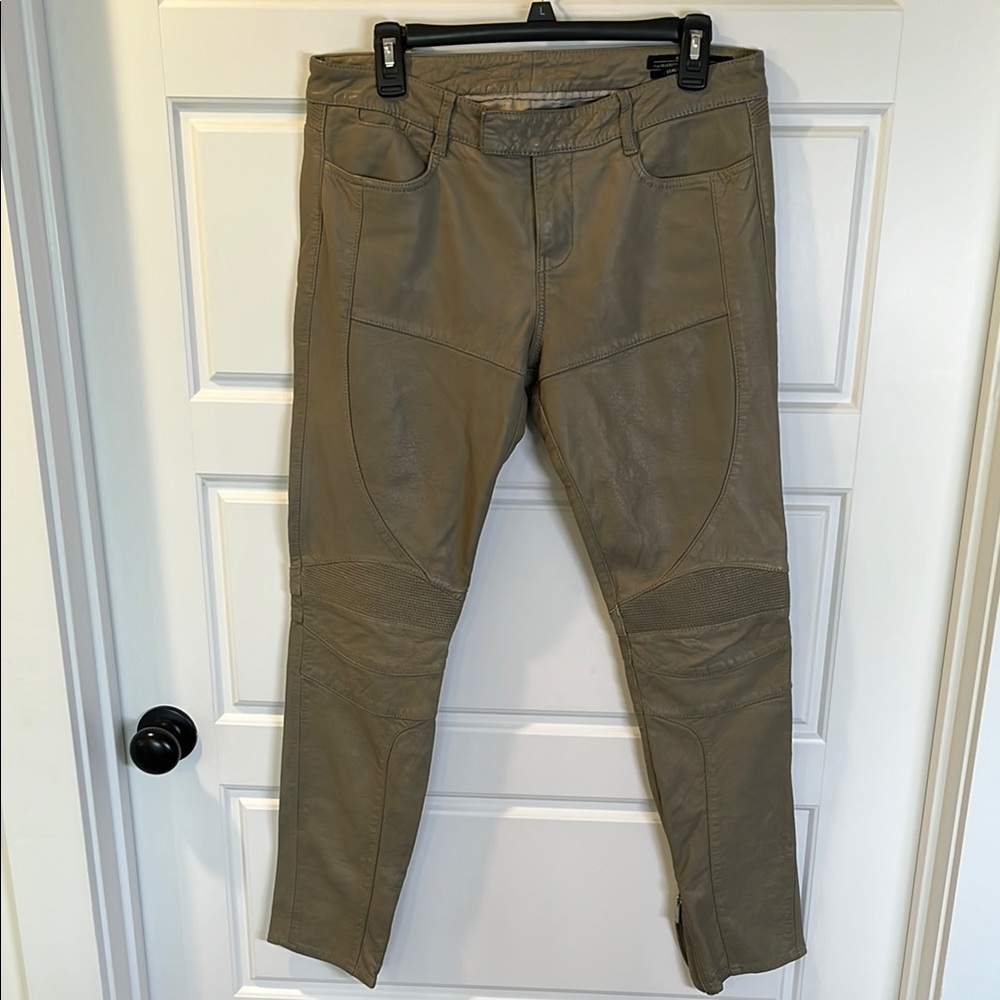 All Saints leather pants Size 29